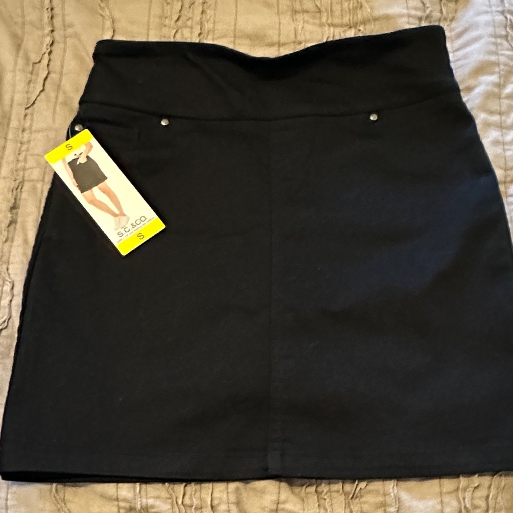 Black Women's Skort